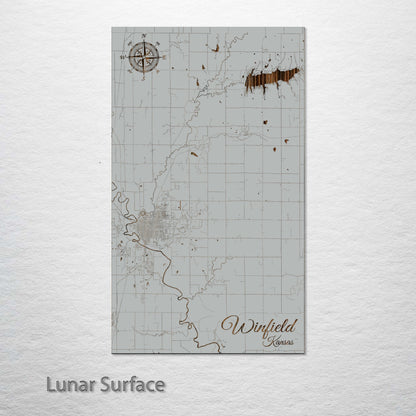 Winfield, Kansas Street Map