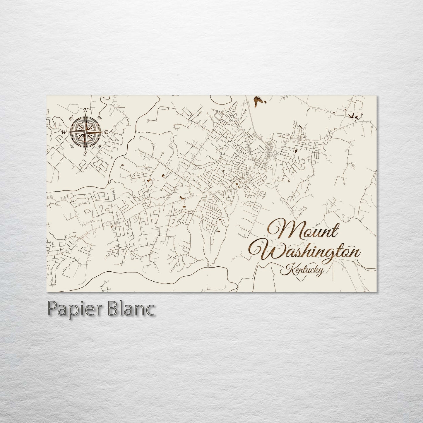 Mount Washington, Kentucky Street Map