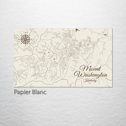 Mount Washington, Kentucky Street Map