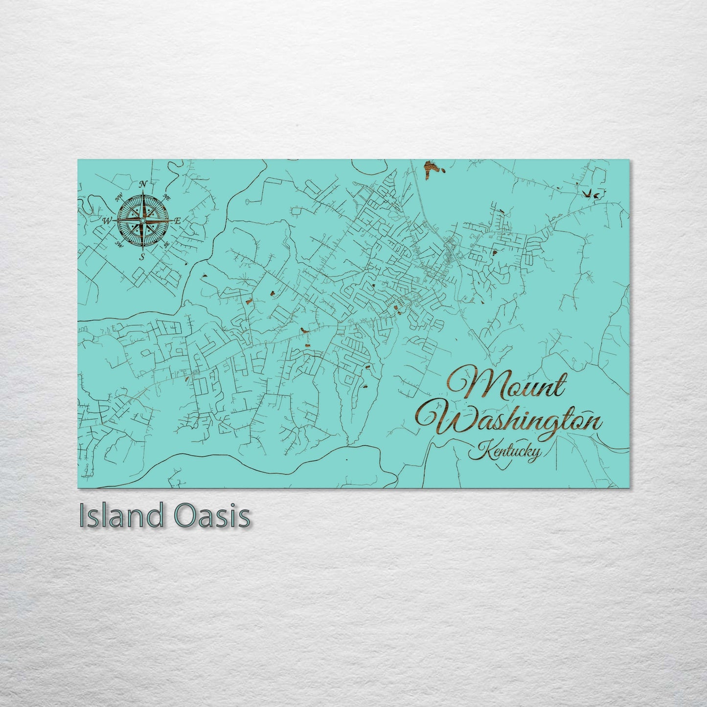 Mount Washington, Kentucky Street Map