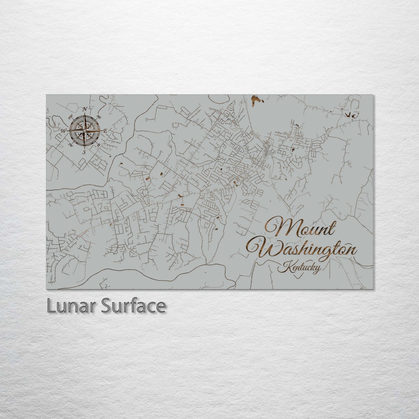 Mount Washington, Kentucky Street Map