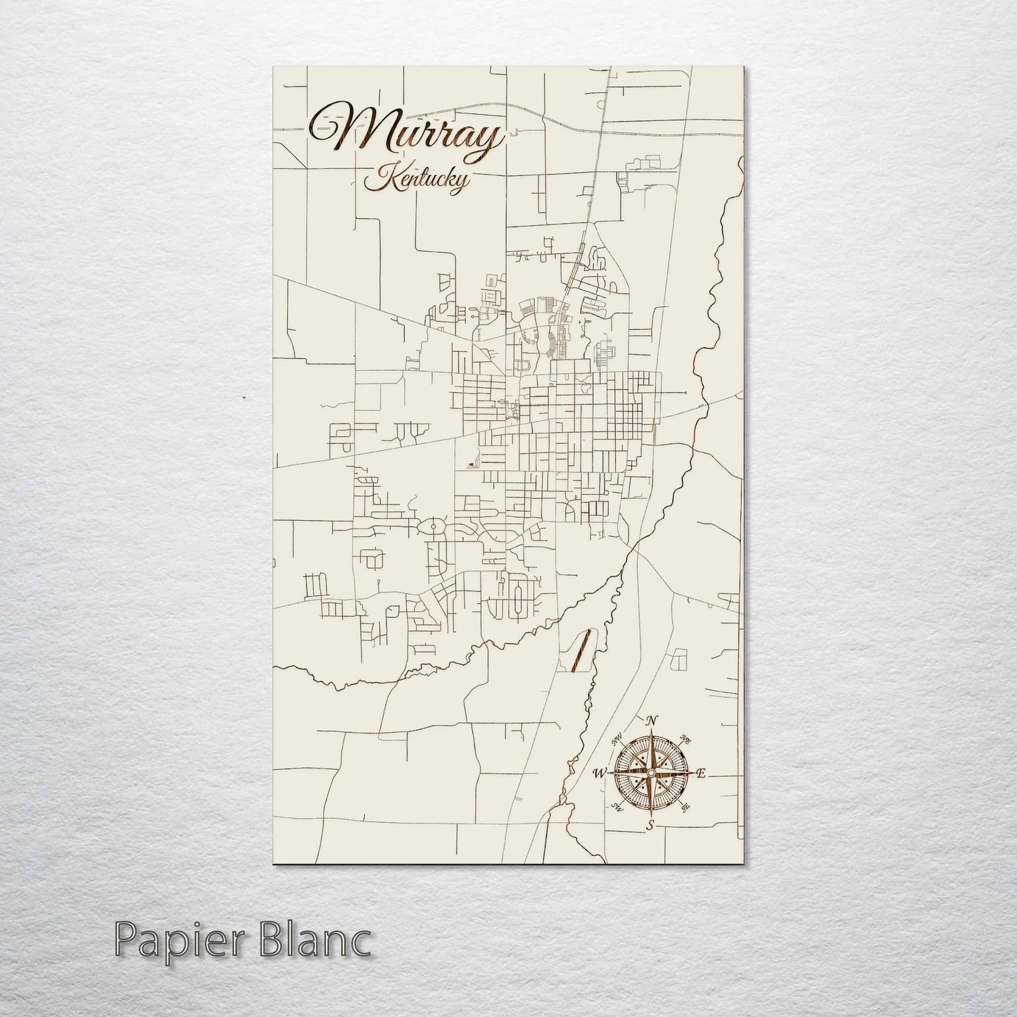 Murray, Kentucky Street Map