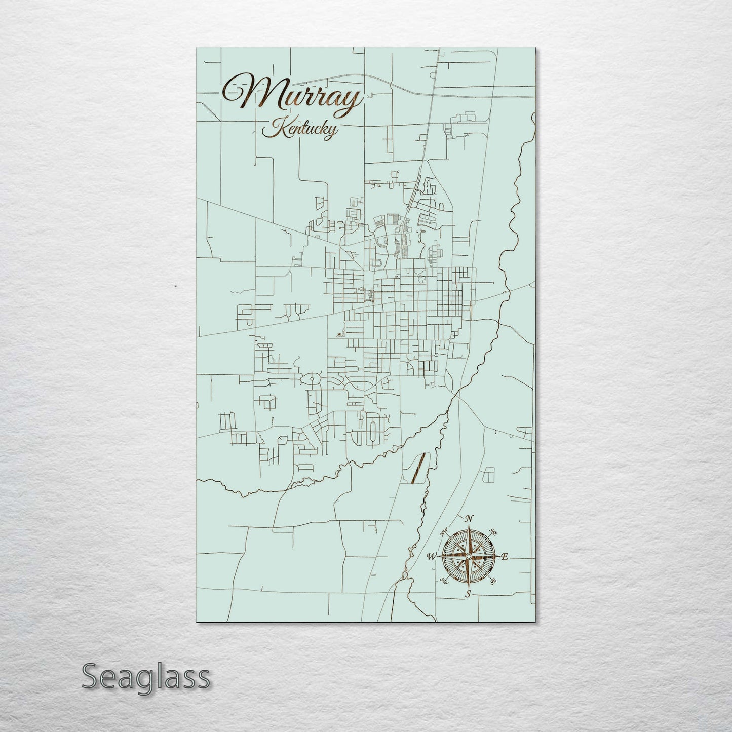 Murray, Kentucky Street Map