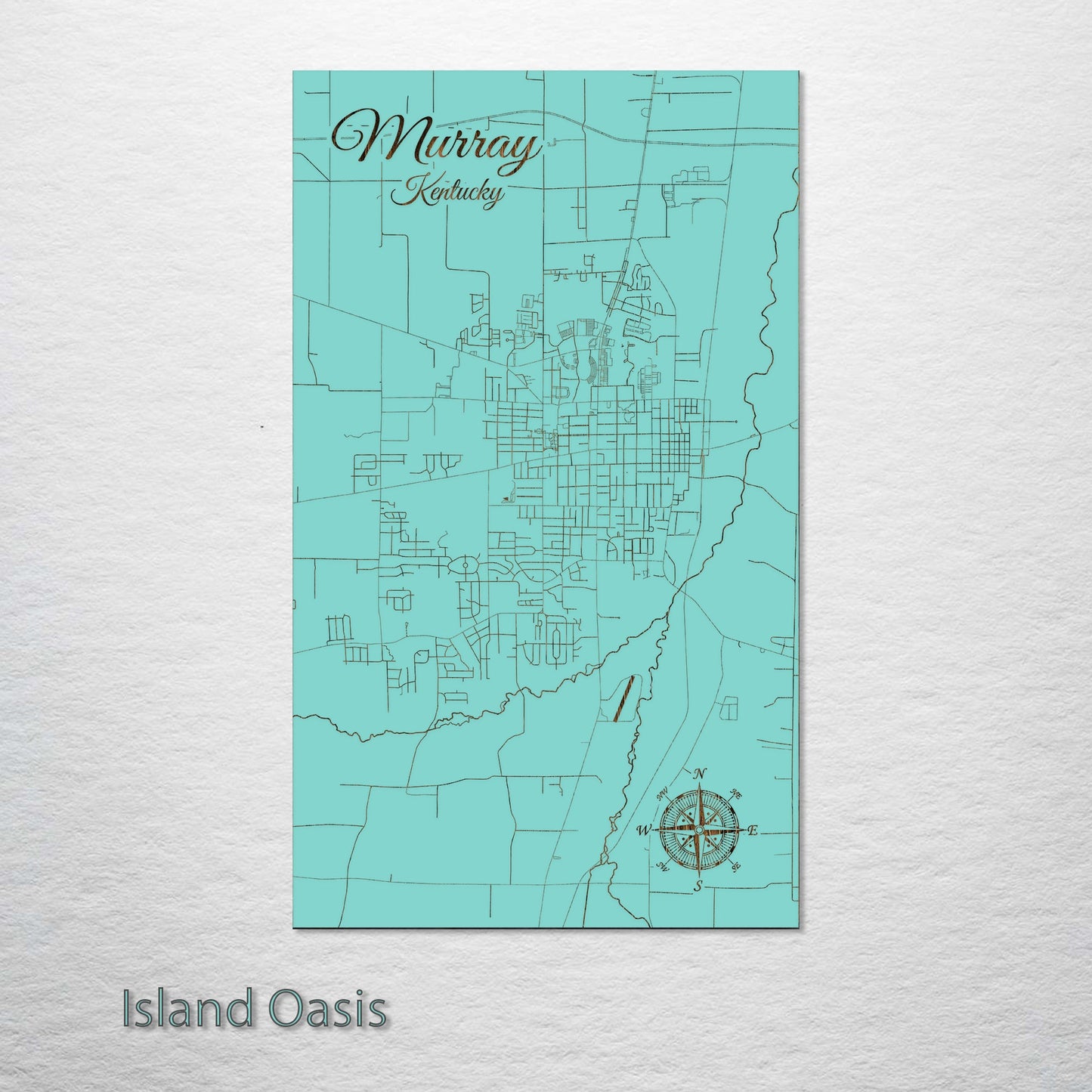 Murray, Kentucky Street Map