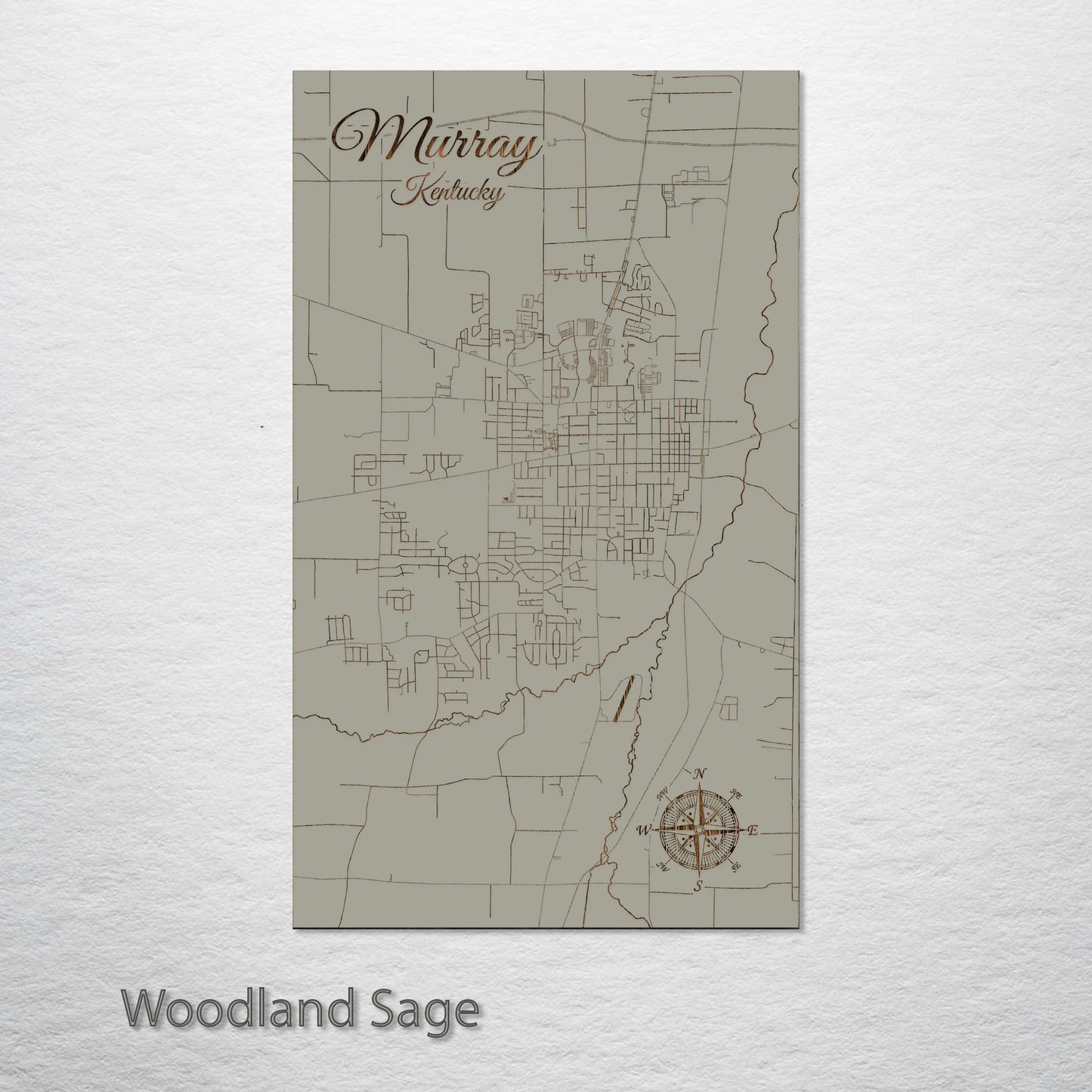 Murray, Kentucky Street Map