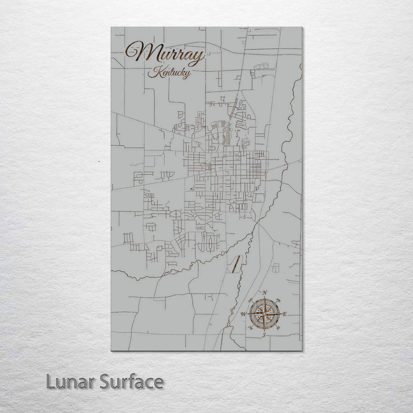 Murray, Kentucky Street Map