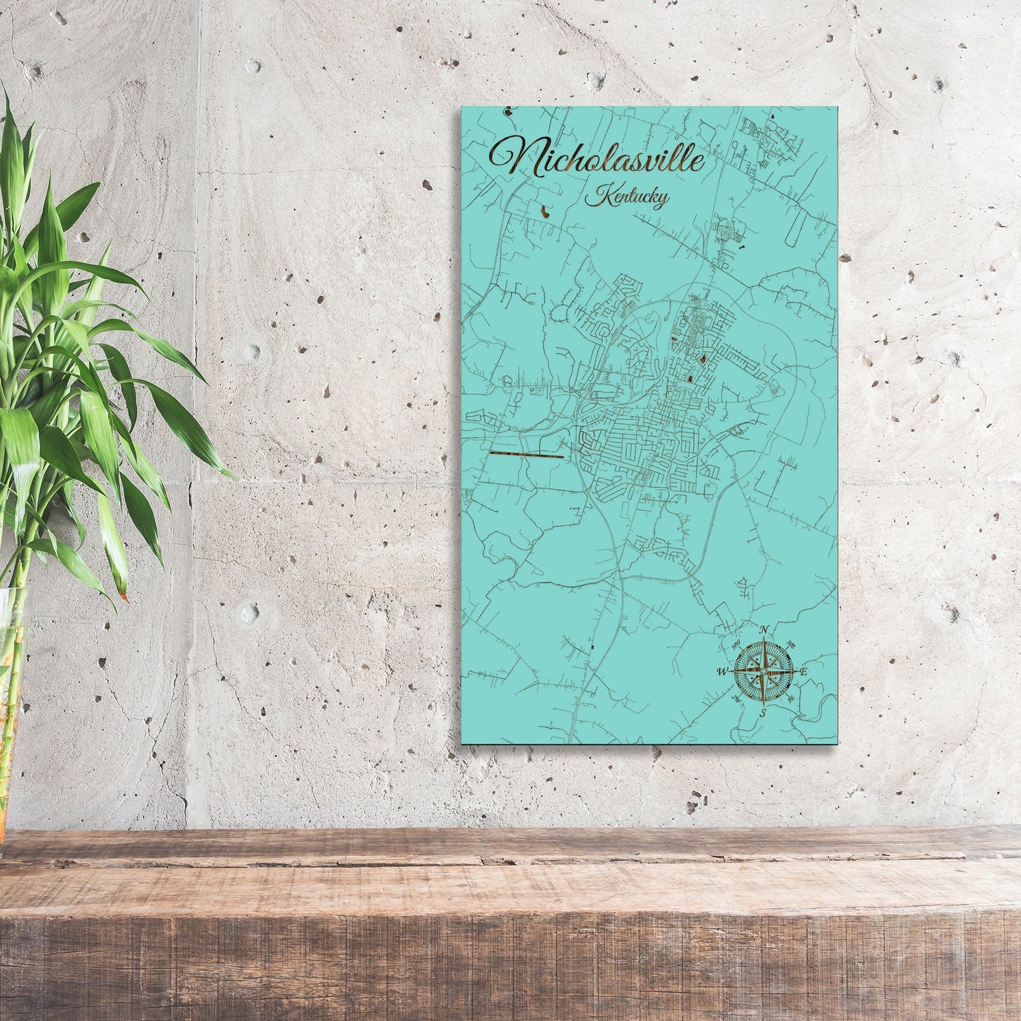 Nicholasville, Kentucky Street Map