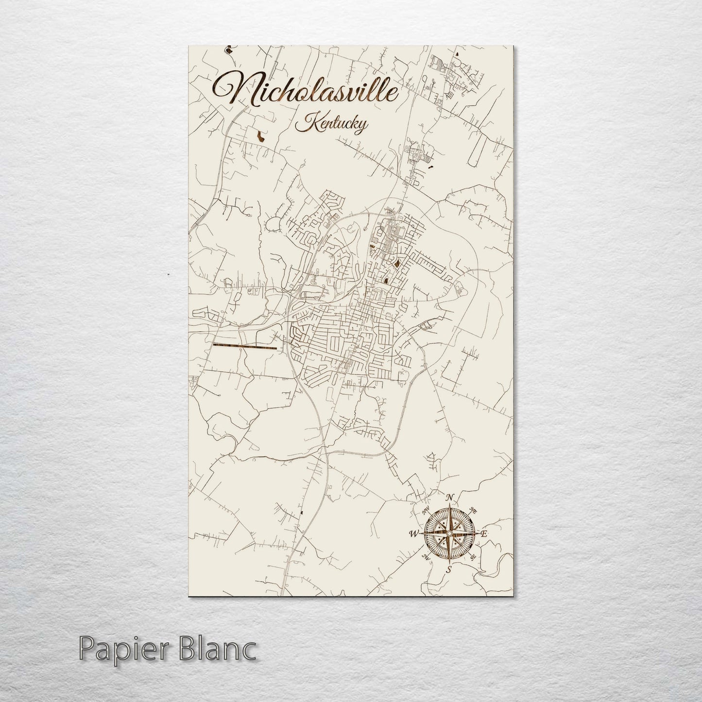 Nicholasville, Kentucky Street Map