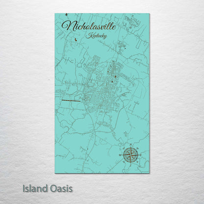 Nicholasville, Kentucky Street Map