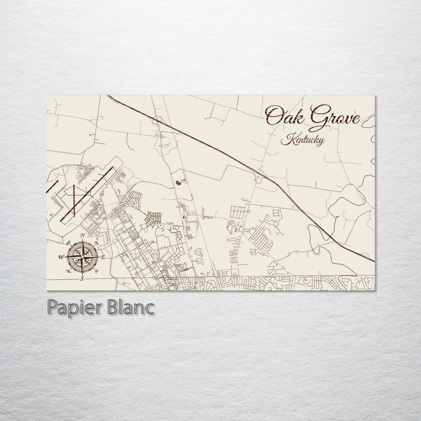 Oak Grove, Kentucky Street Map