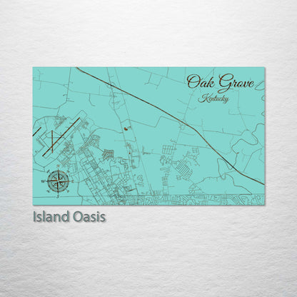 Oak Grove, Kentucky Street Map