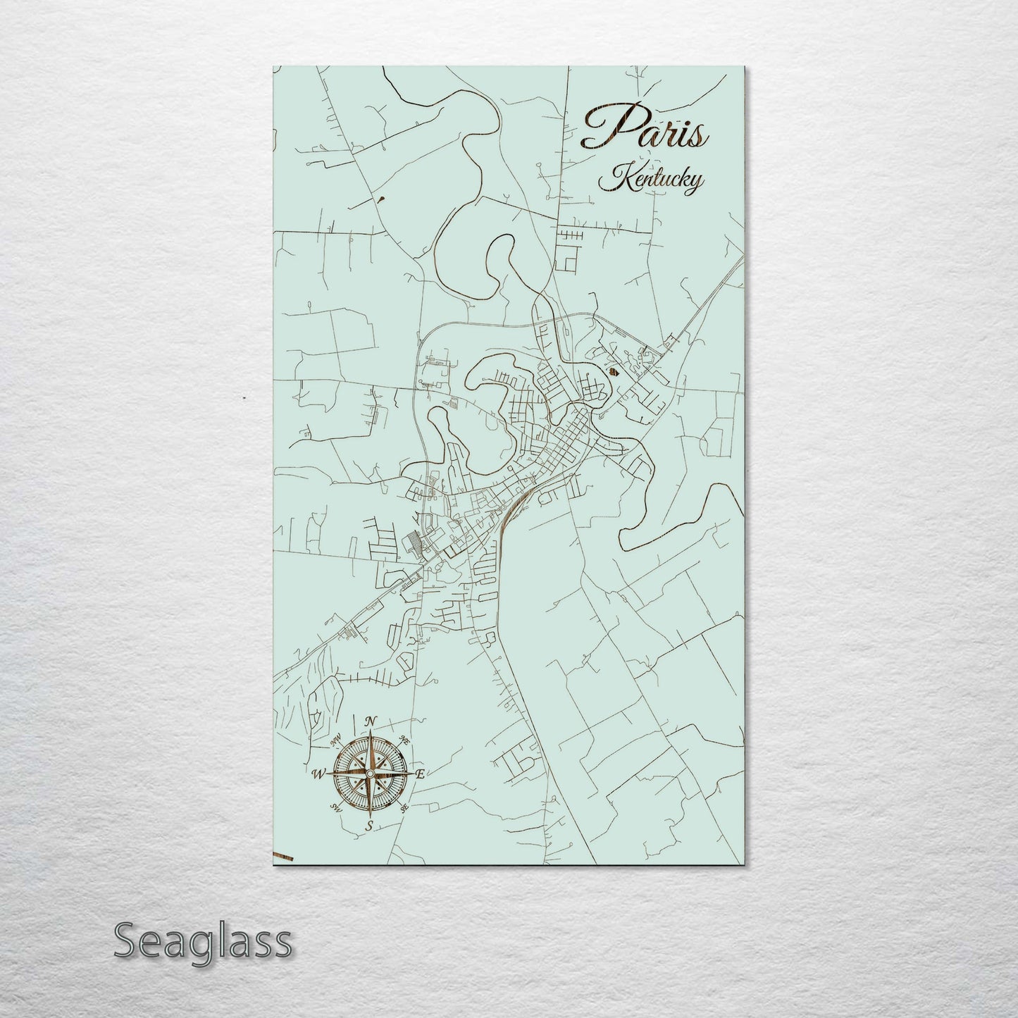 Paris, Kentucky Street Map