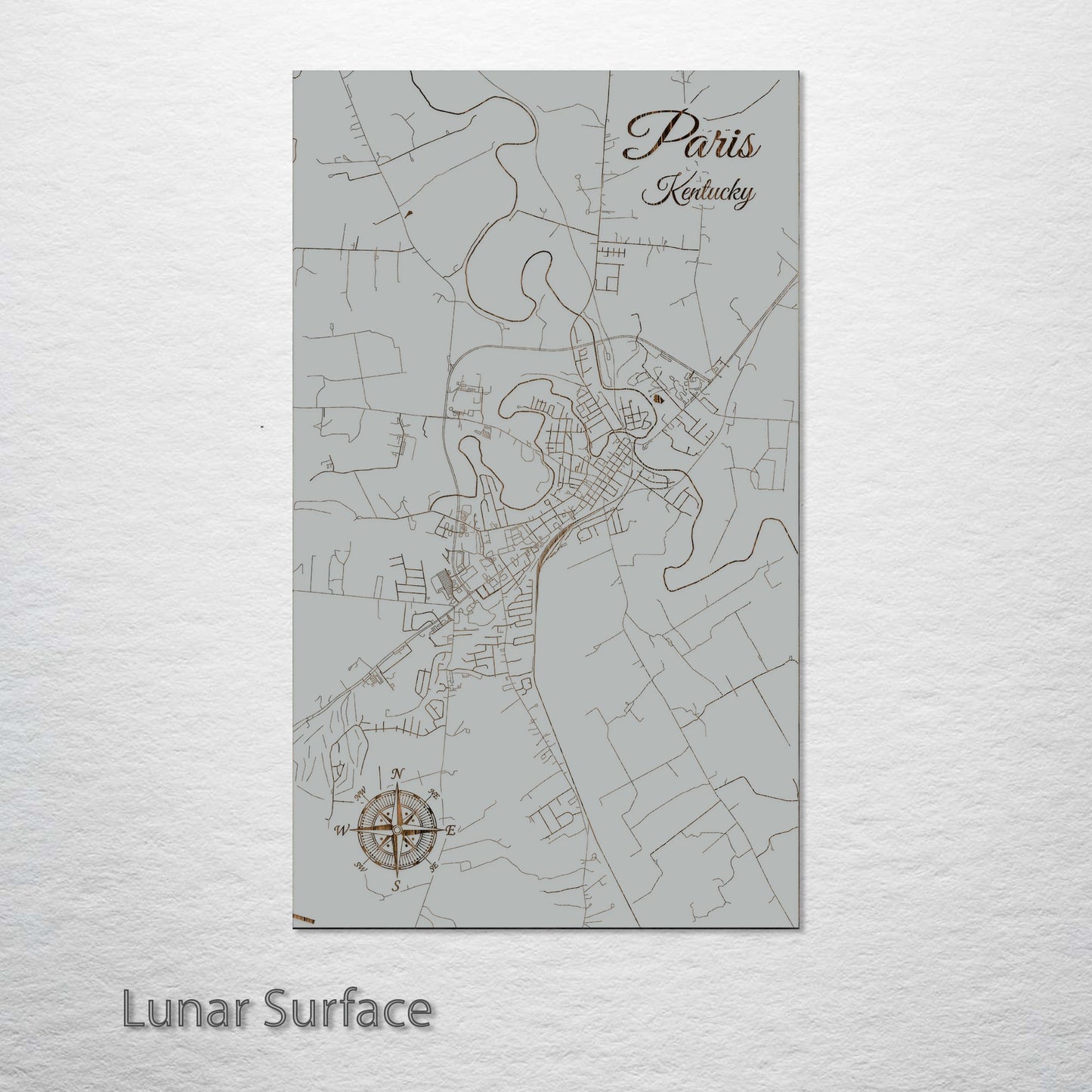 Paris, Kentucky Street Map