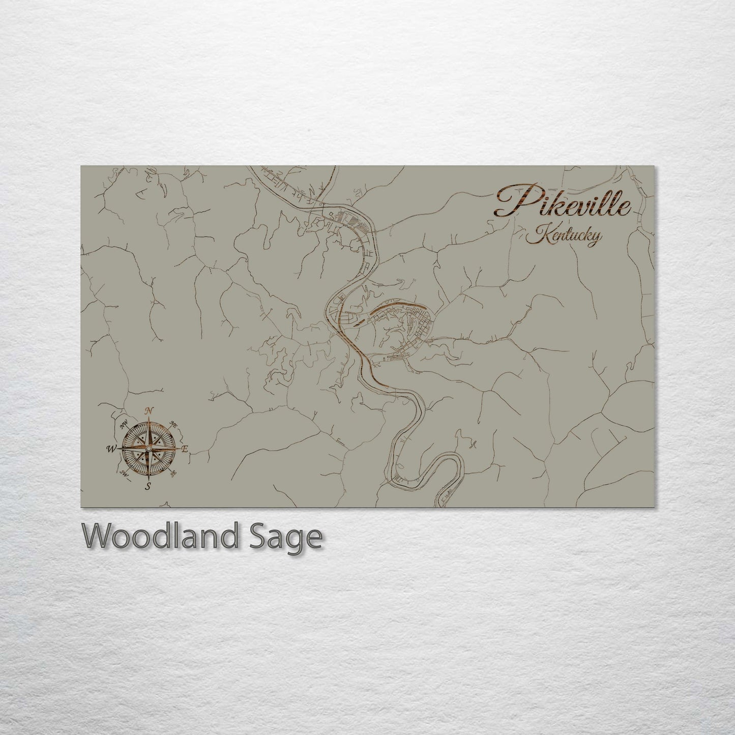 Pikeville, Kentucky Street Map