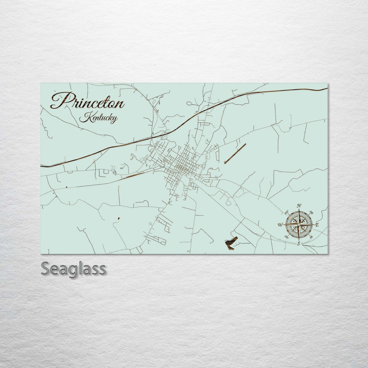Princeton, Kentucky Street Map