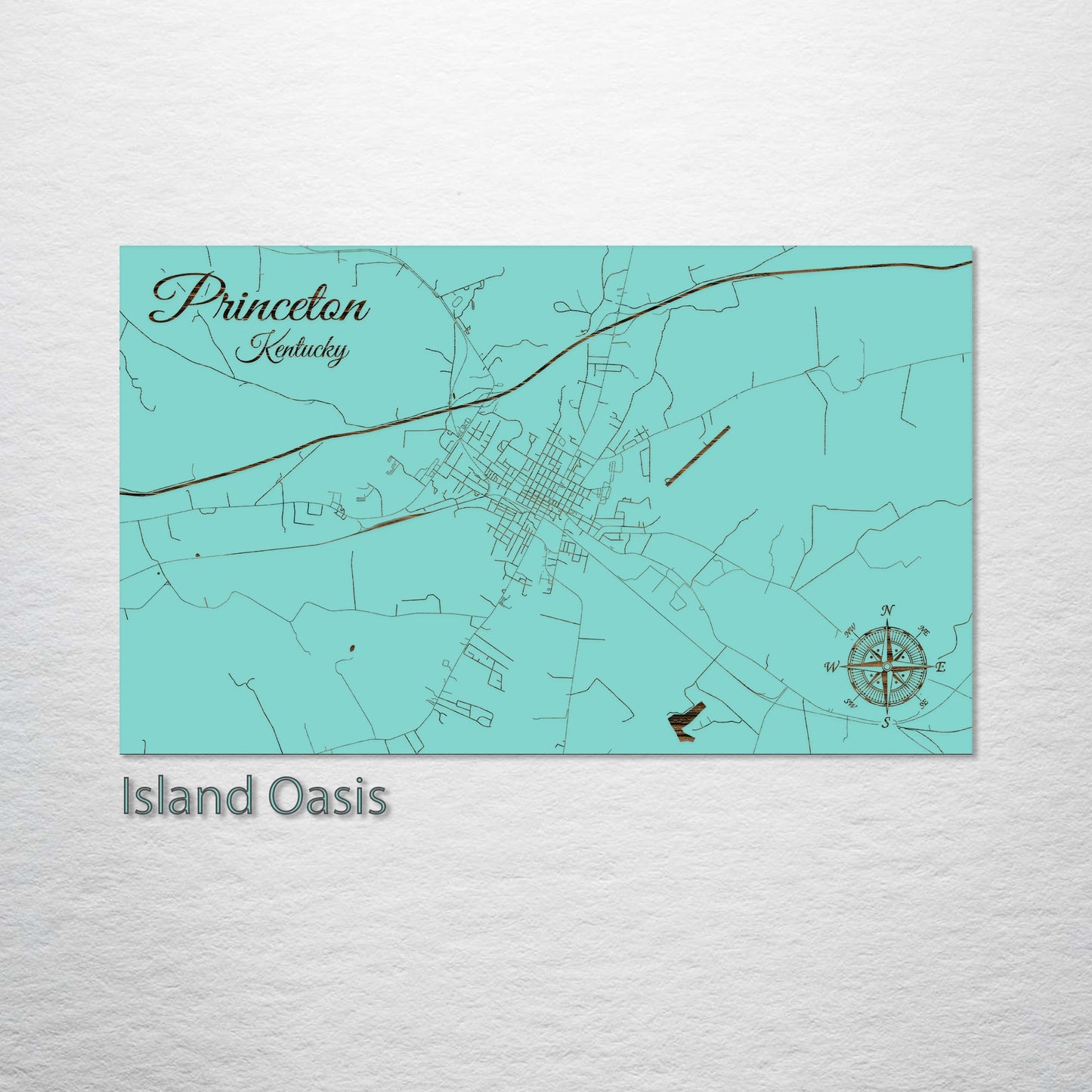 Princeton, Kentucky Street Map