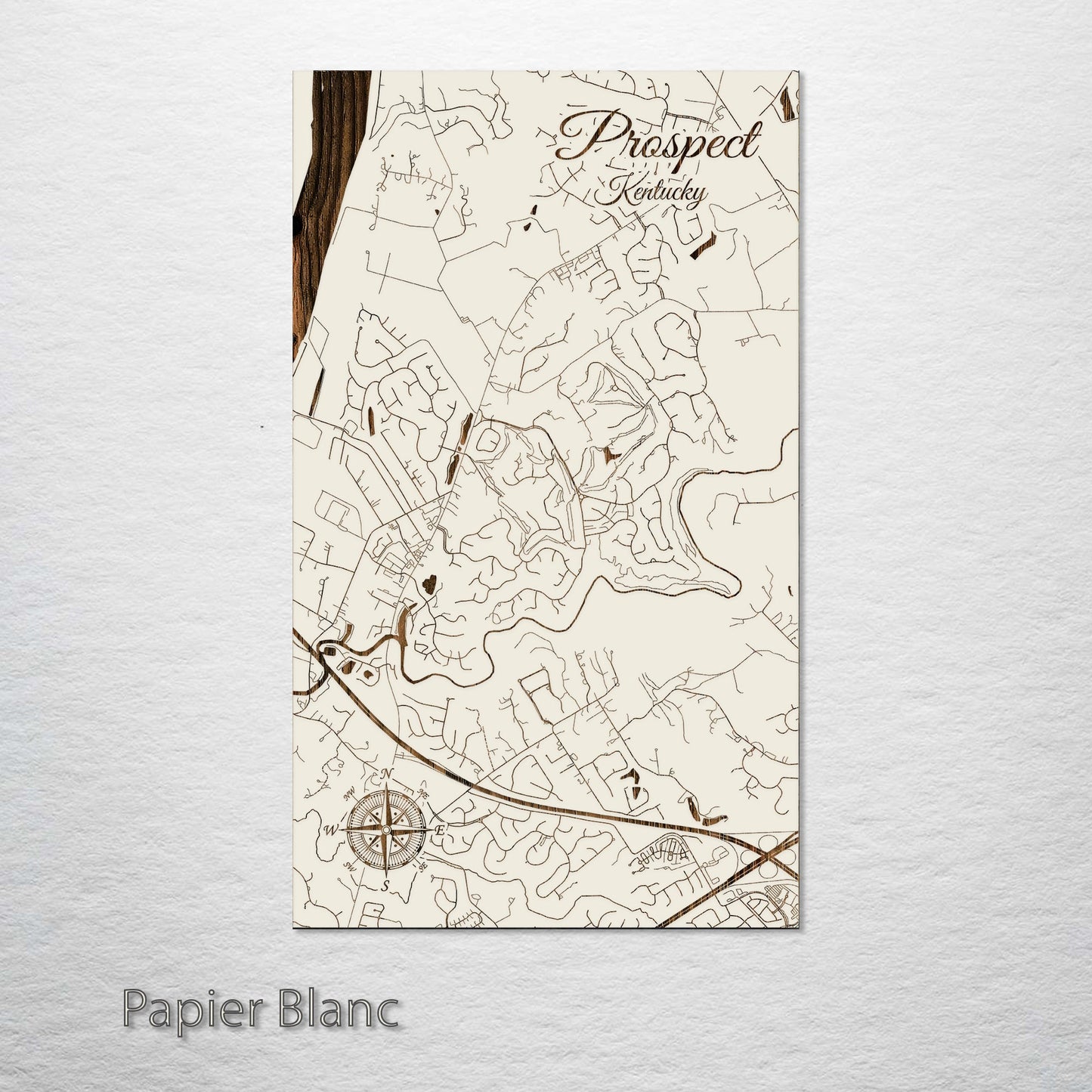 Prospect, Kentucky Street Map