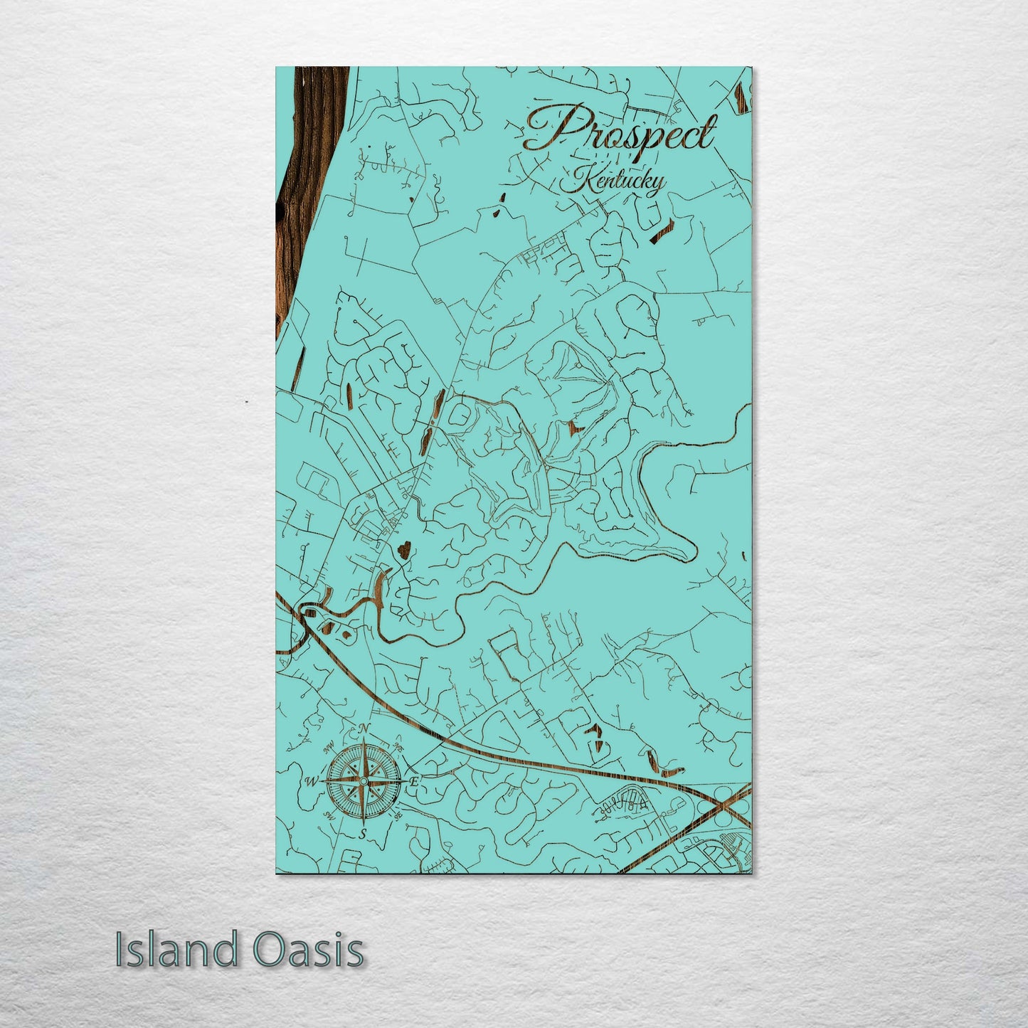 Prospect, Kentucky Street Map