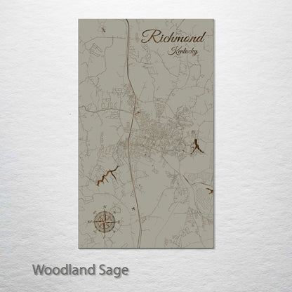 Richmond, Kentucky Street Map