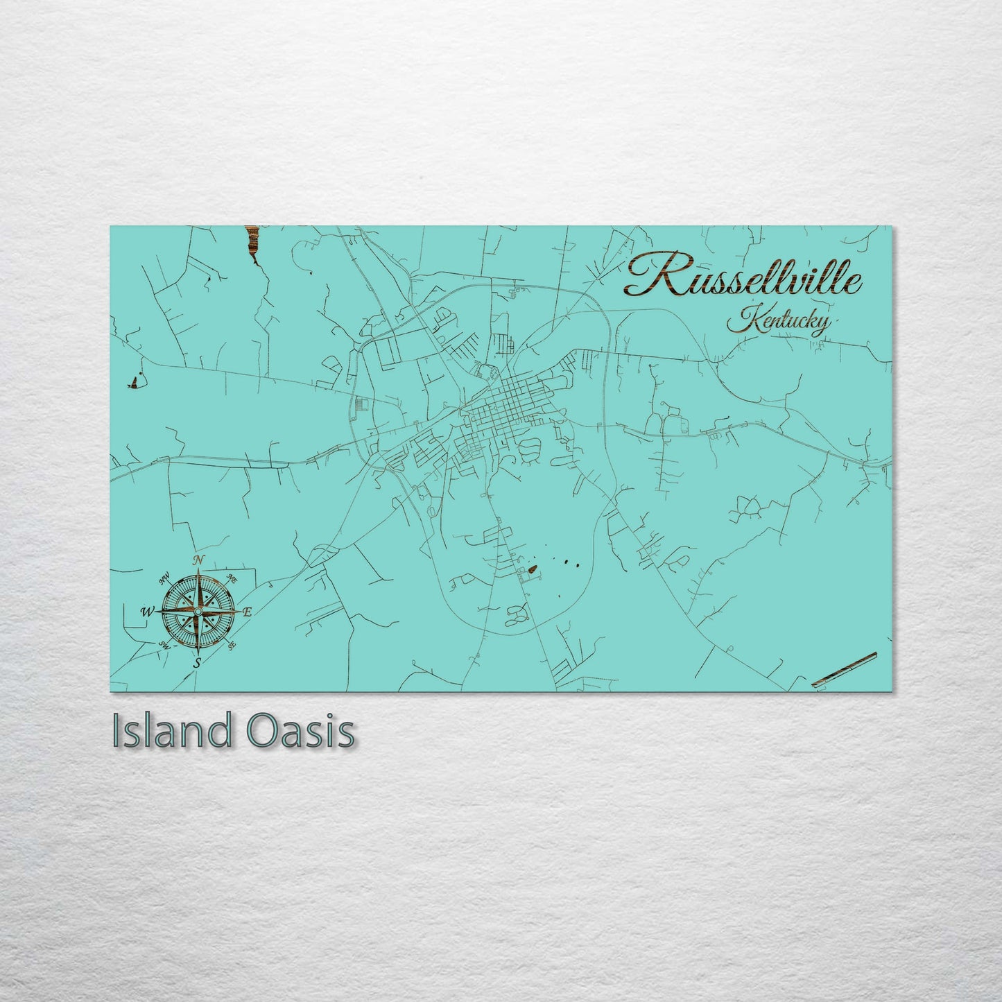 Russellville, Kentucky Street Map