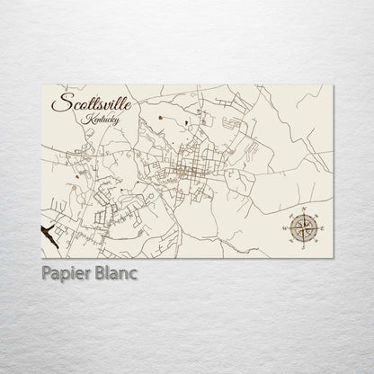 Scottsville, Kentucky Street Map