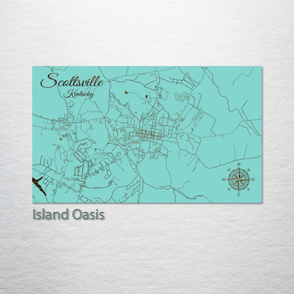 Scottsville, Kentucky Street Map