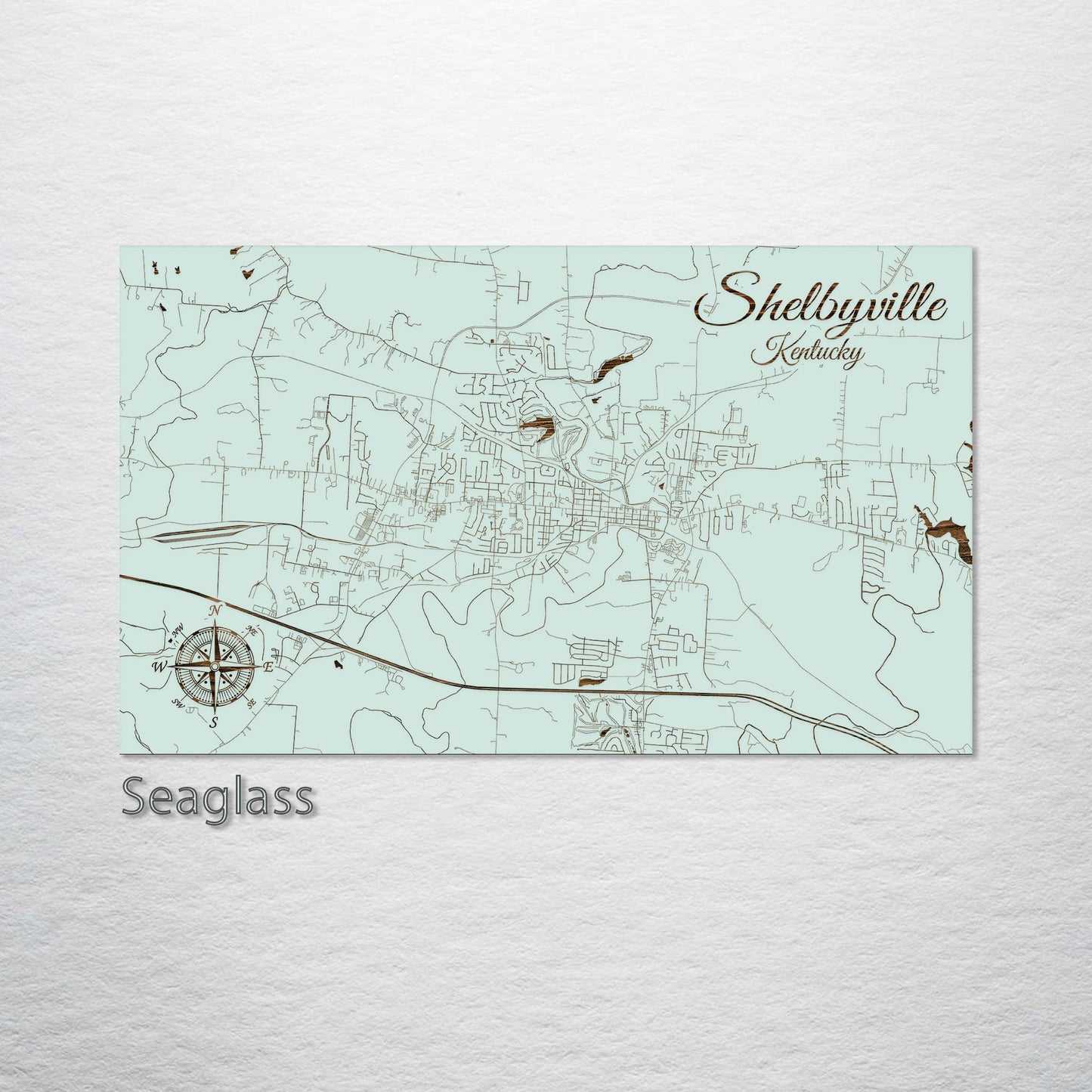 Shelbyville, Kentucky Street Map