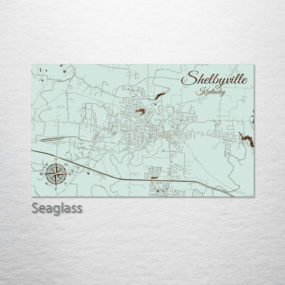 Shelbyville, Kentucky Street Map