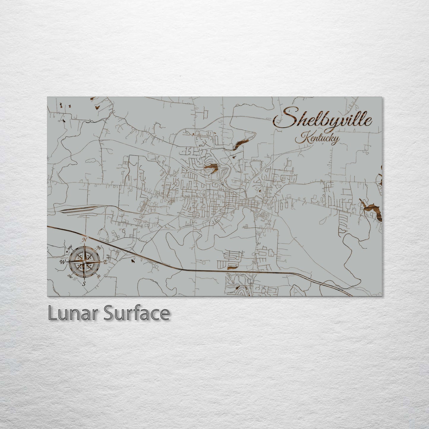 Shelbyville, Kentucky Street Map
