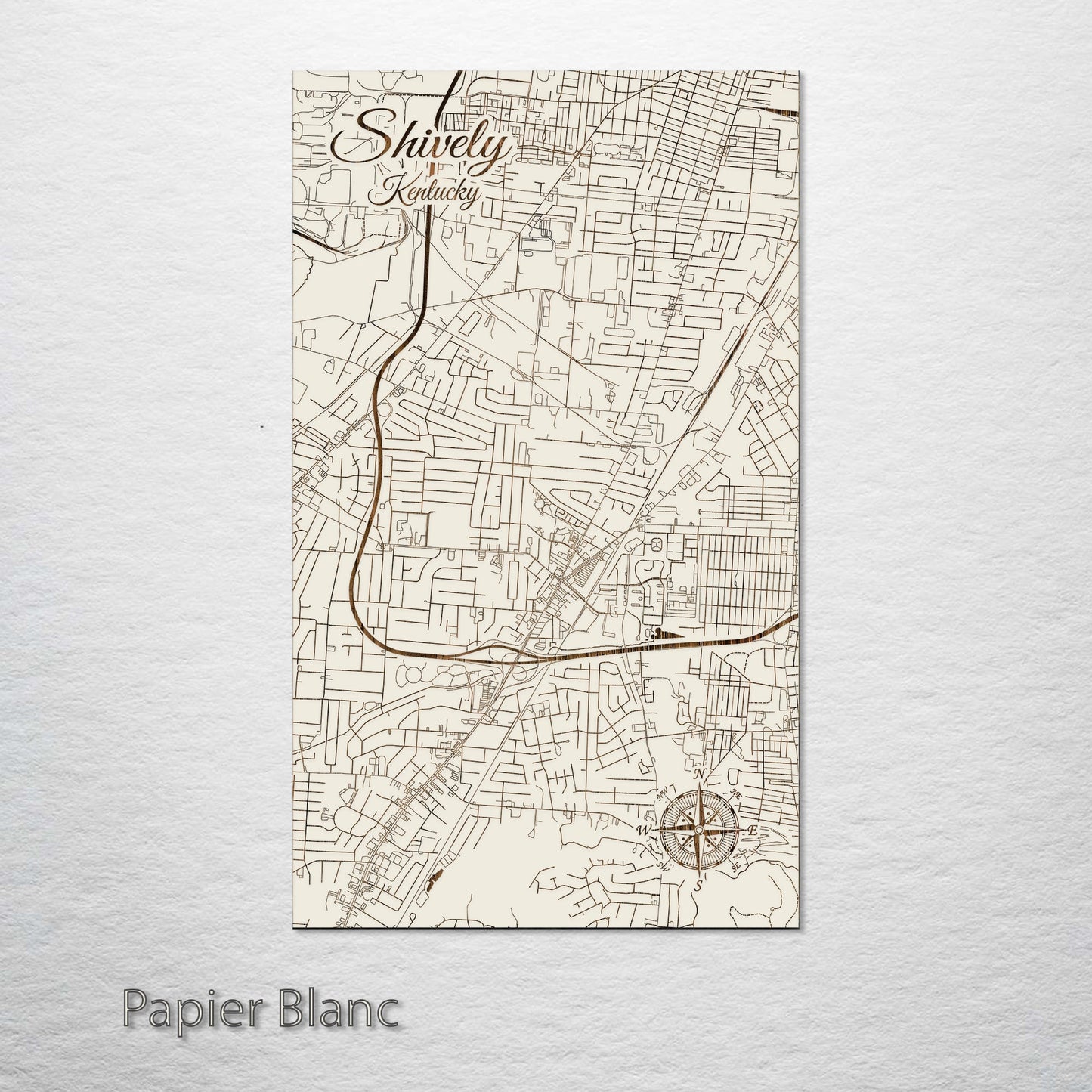 Shively, Kentucky Street Map