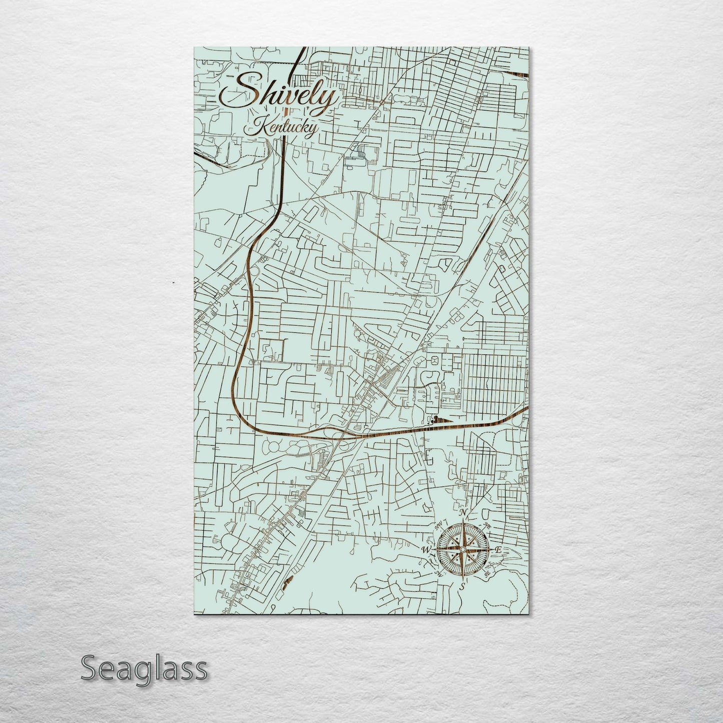 Shively, Kentucky Street Map