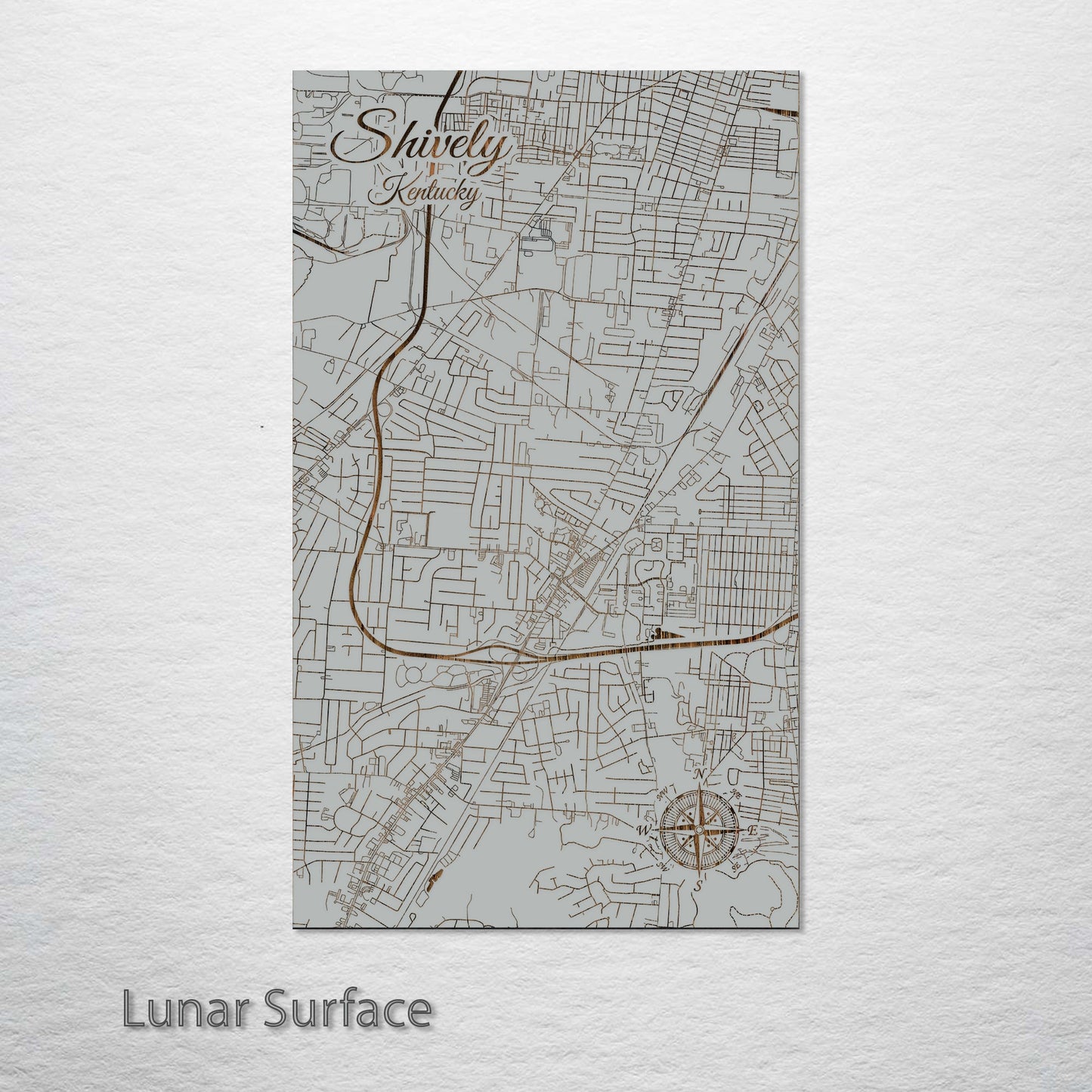 Shively, Kentucky Street Map