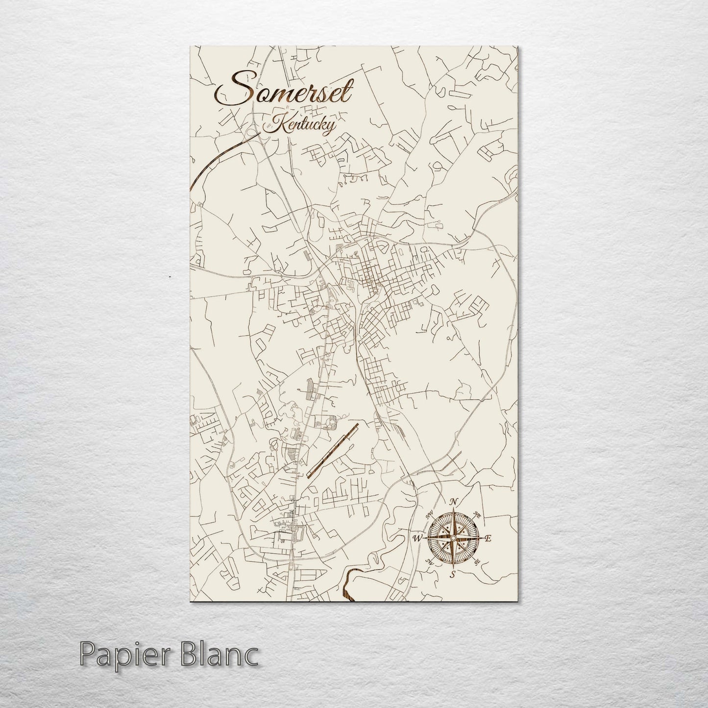 Somerset, Kentucky Street Map