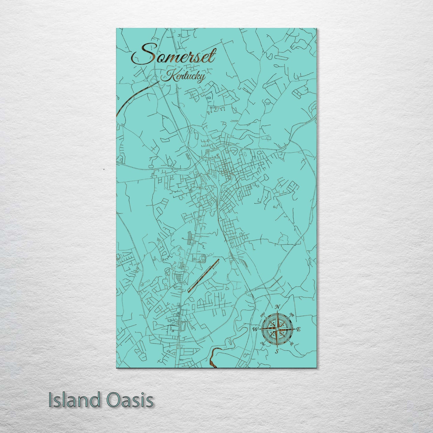 Somerset, Kentucky Street Map