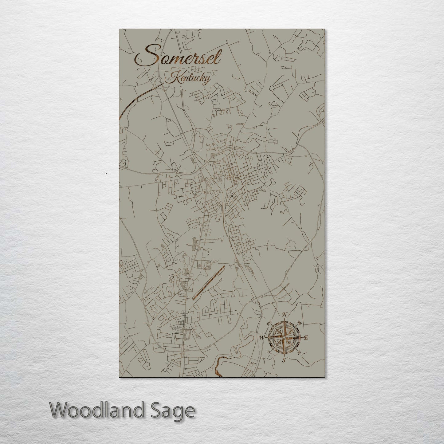 Somerset, Kentucky Street Map