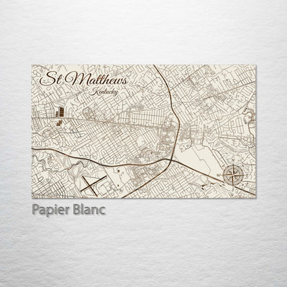 St. Matthews, Kentucky Street Map