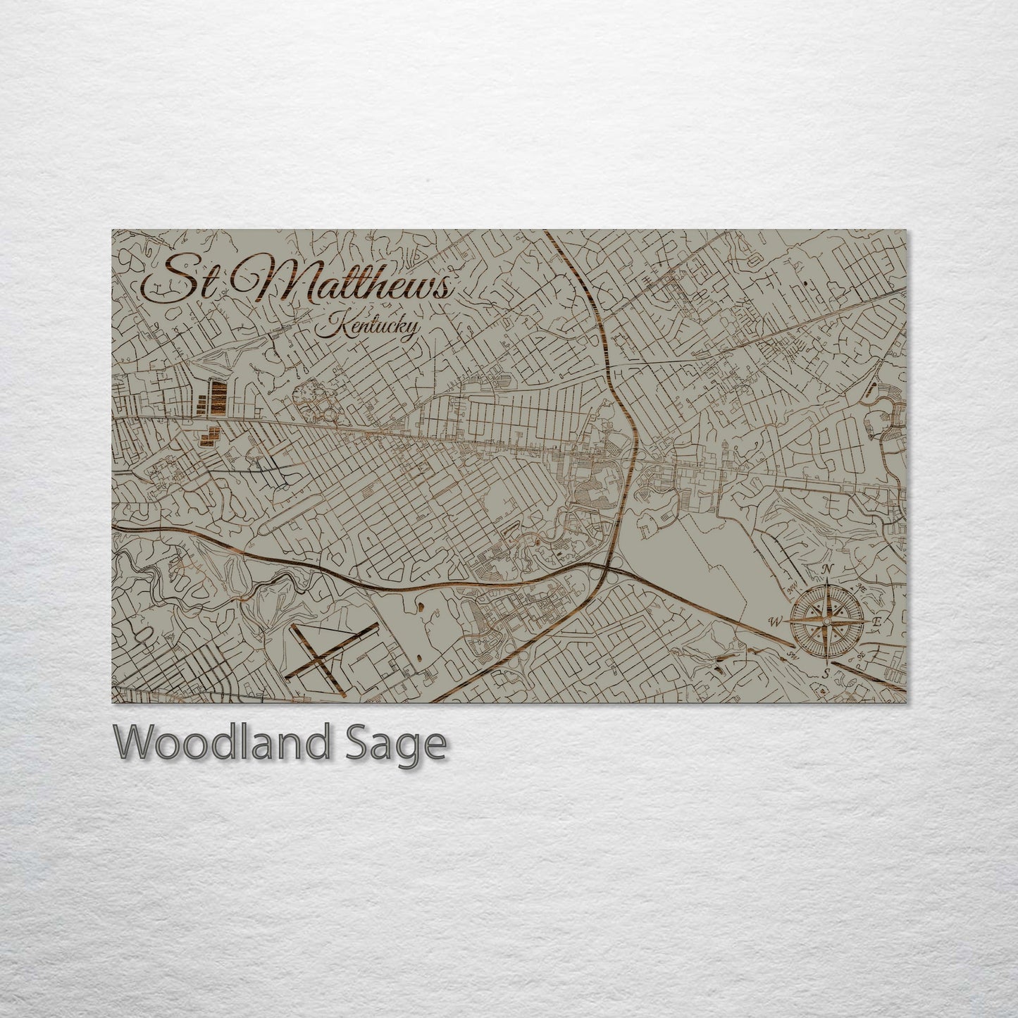 St. Matthews, Kentucky Street Map