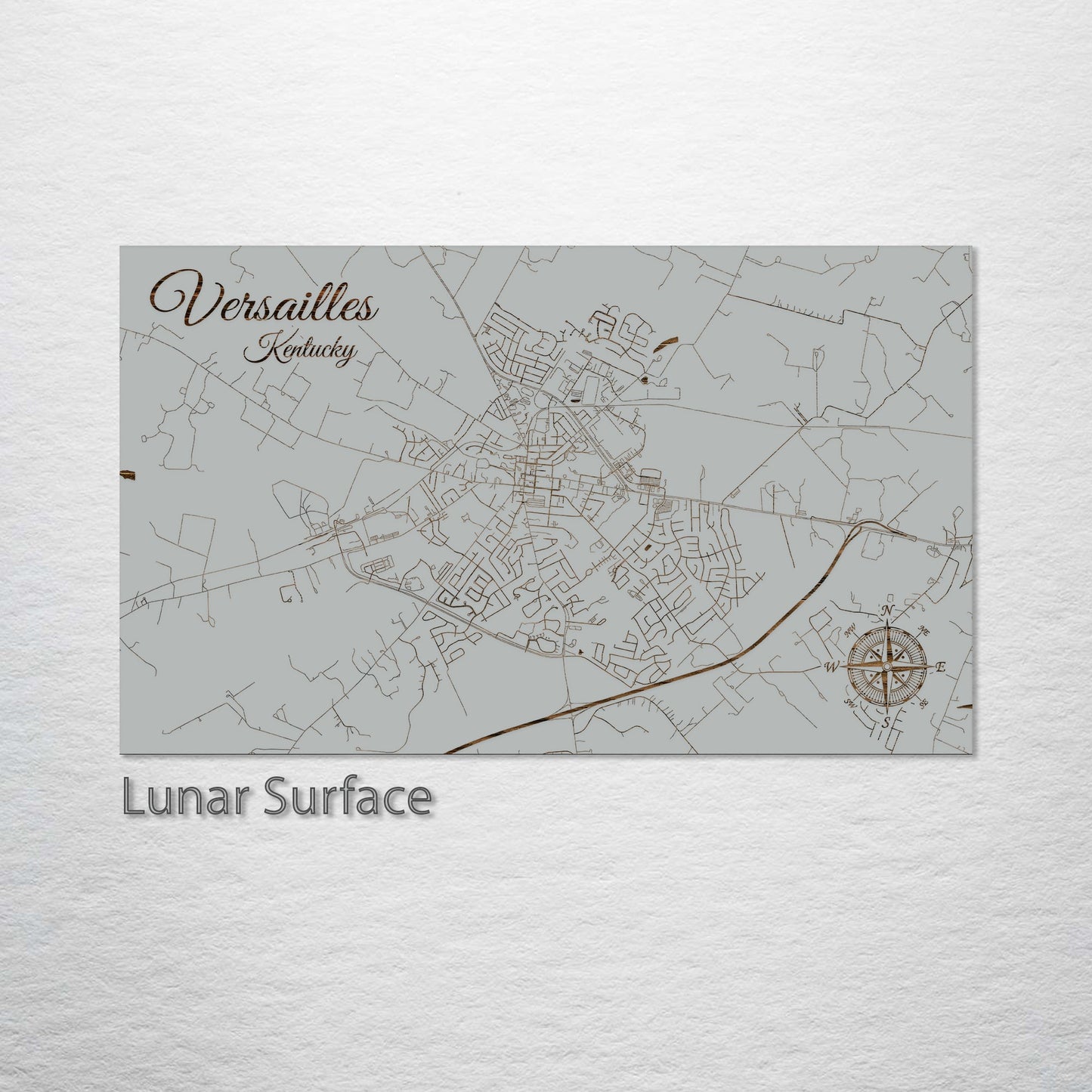 Versailles, Kentucky Street Map