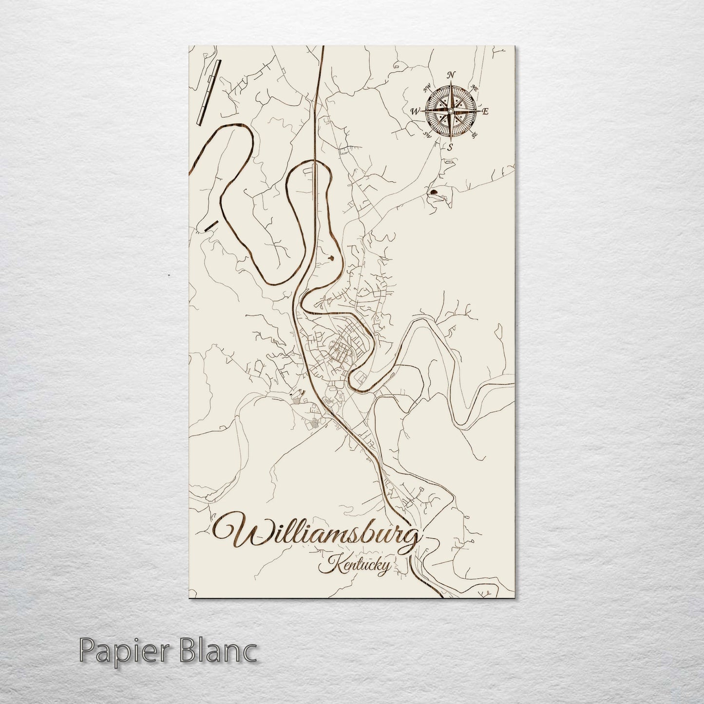 Williamsburg, Kentucky Street Map