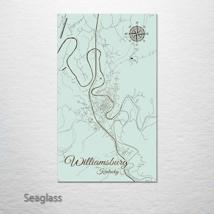 Williamsburg, Kentucky Street Map