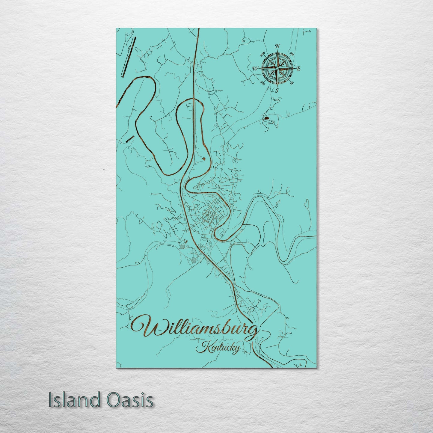 Williamsburg, Kentucky Street Map