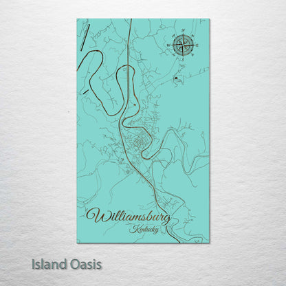 Williamsburg, Kentucky Street Map