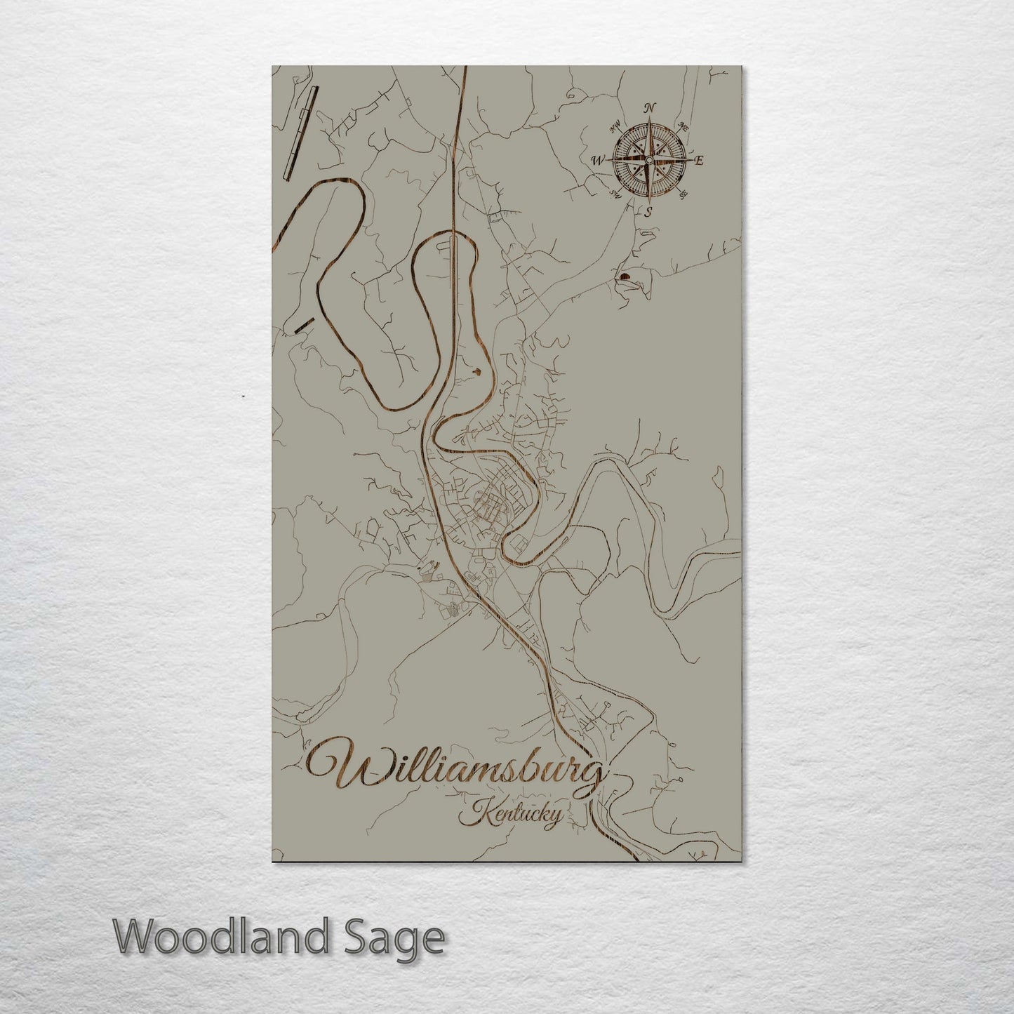 Williamsburg, Kentucky Street Map