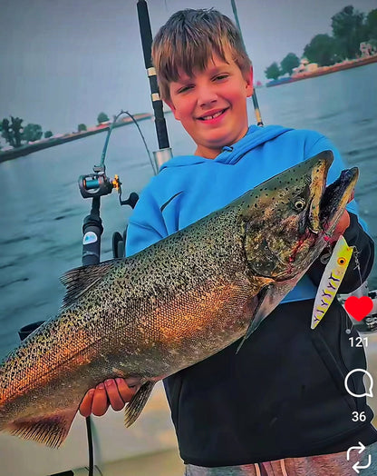 Killer Fish - Rattling TROLLING PLUG UV