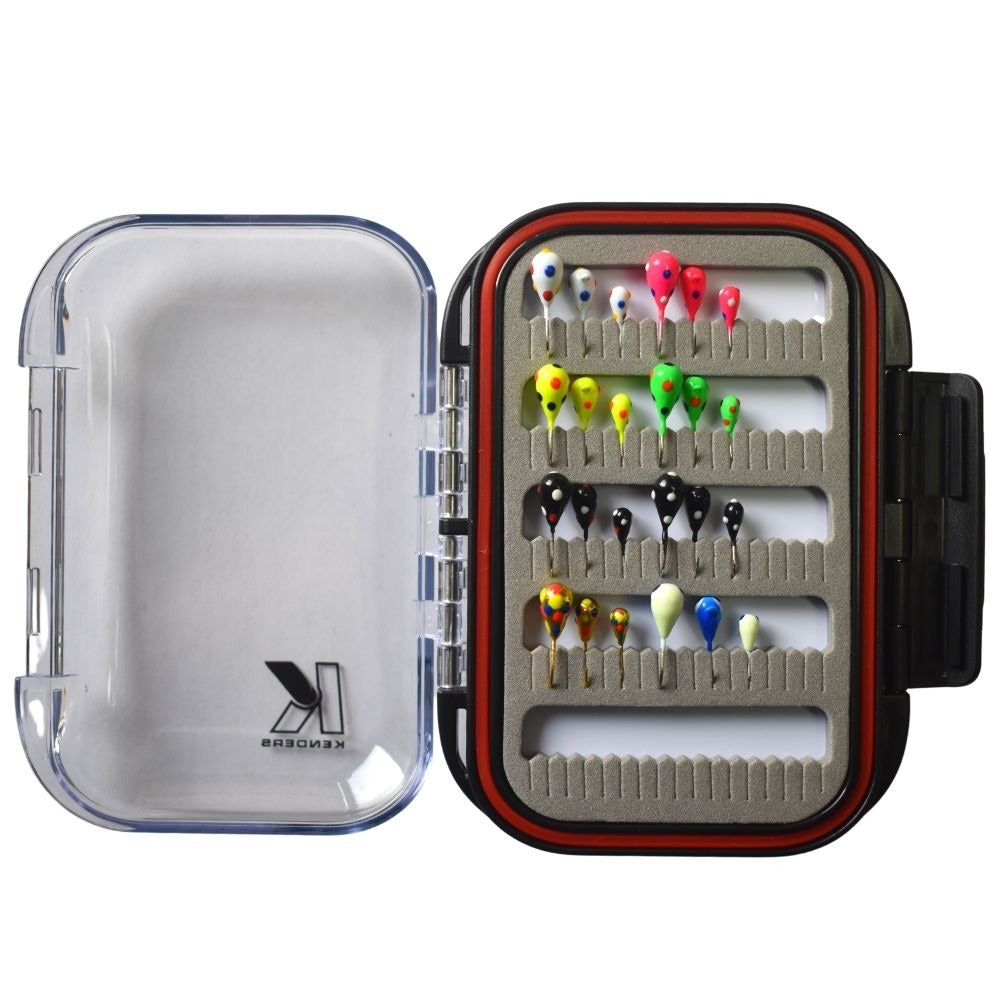 24 PIECE TUNGSTEN JIG SET WITH PREMIUM BOX