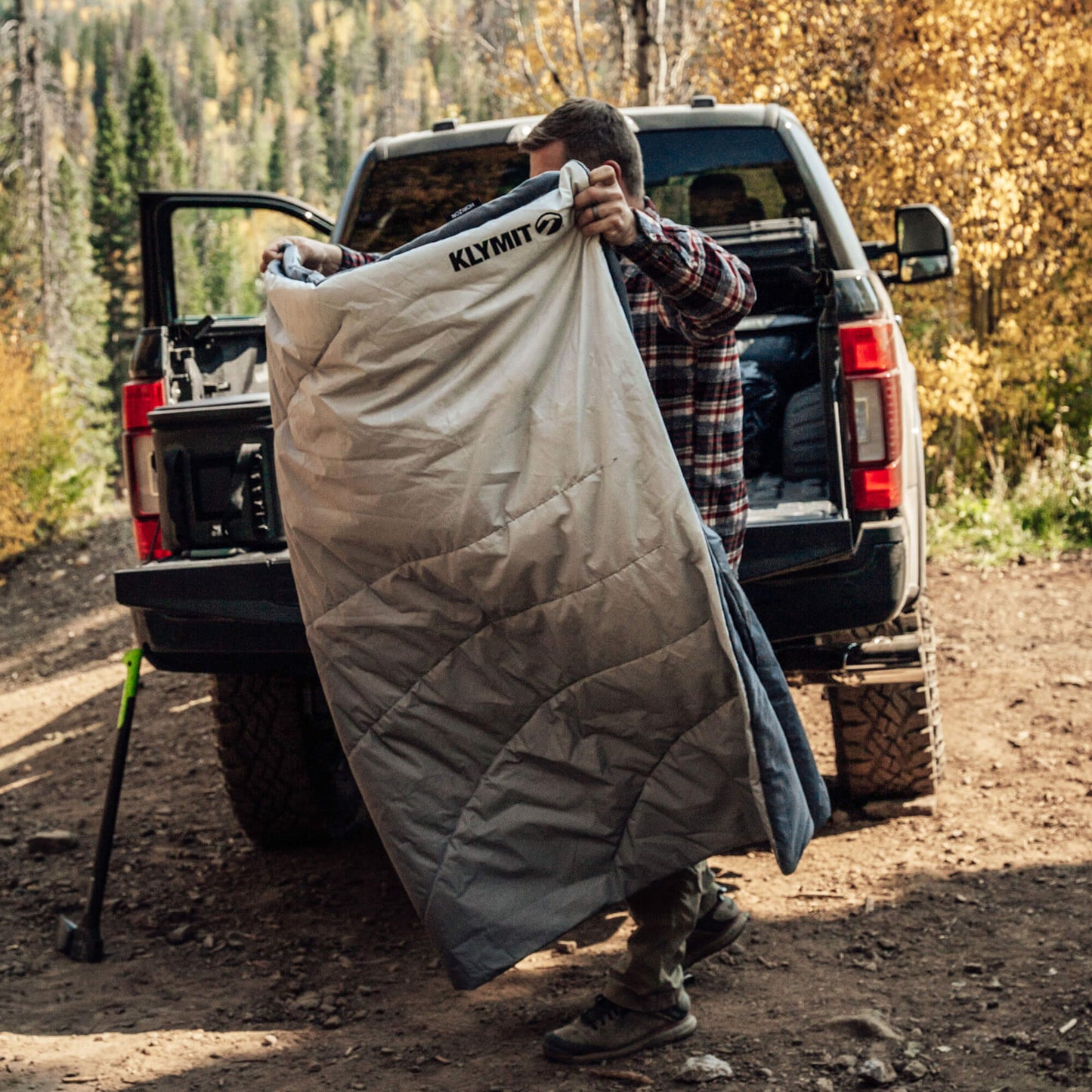 Horizon Overland Blanket - Grey