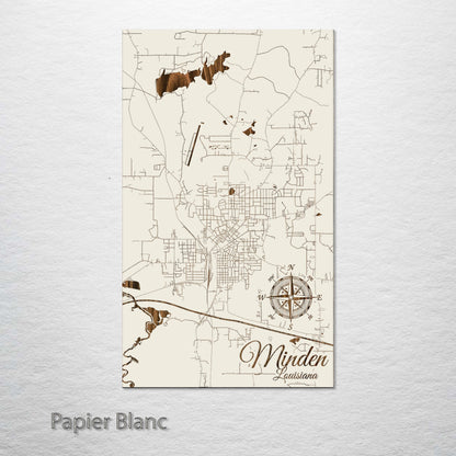 Minden, Louisiana Street Map