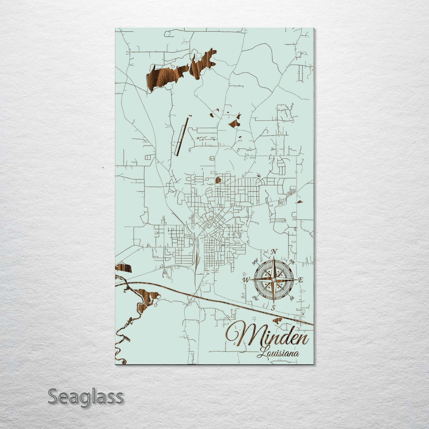 Minden, Louisiana Street Map