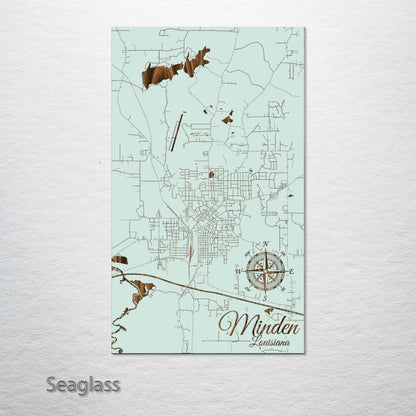 Minden, Louisiana Street Map