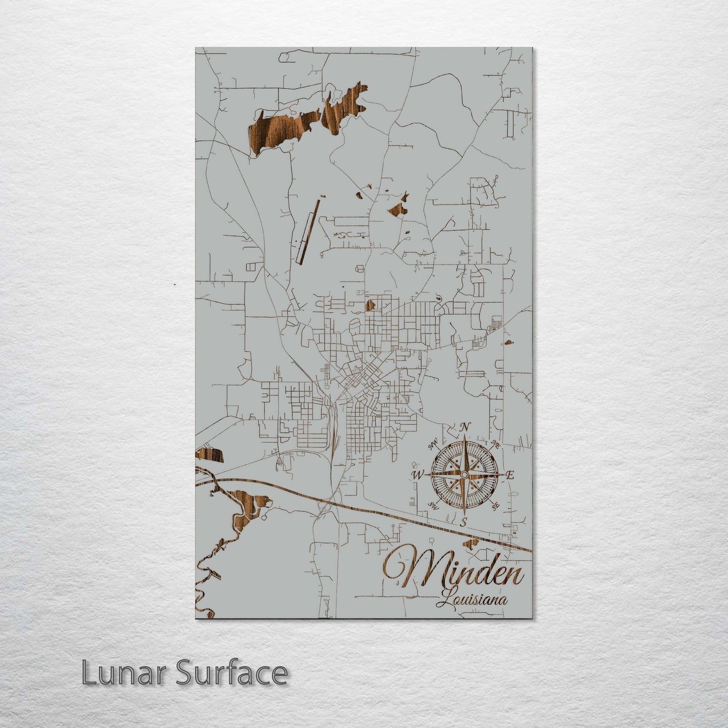 Minden, Louisiana Street Map